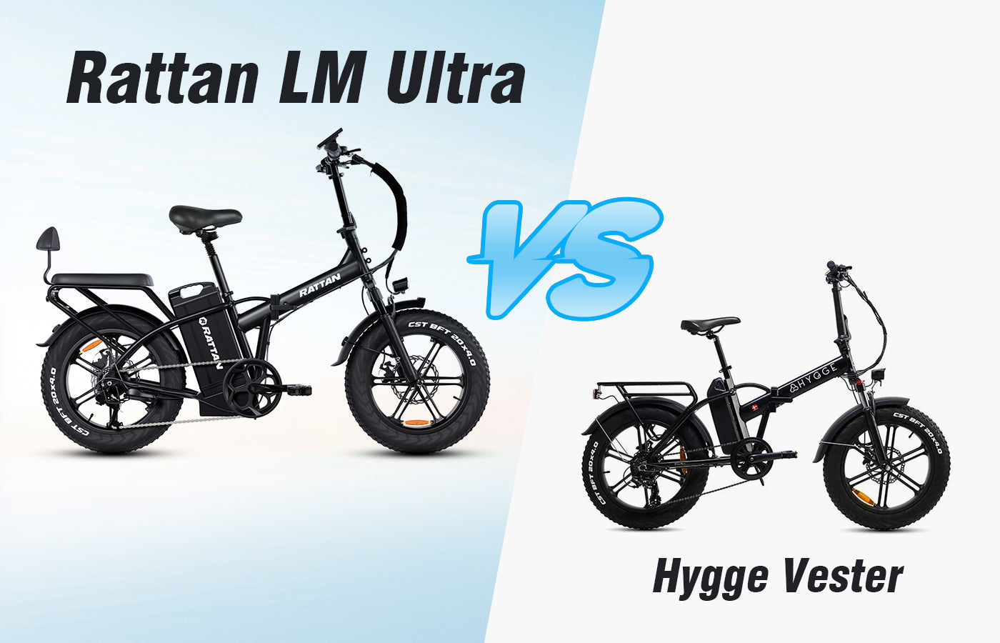 Rattan LM Ultra vs Hygge Vester: Ultimate Europe Folding EBike Compar