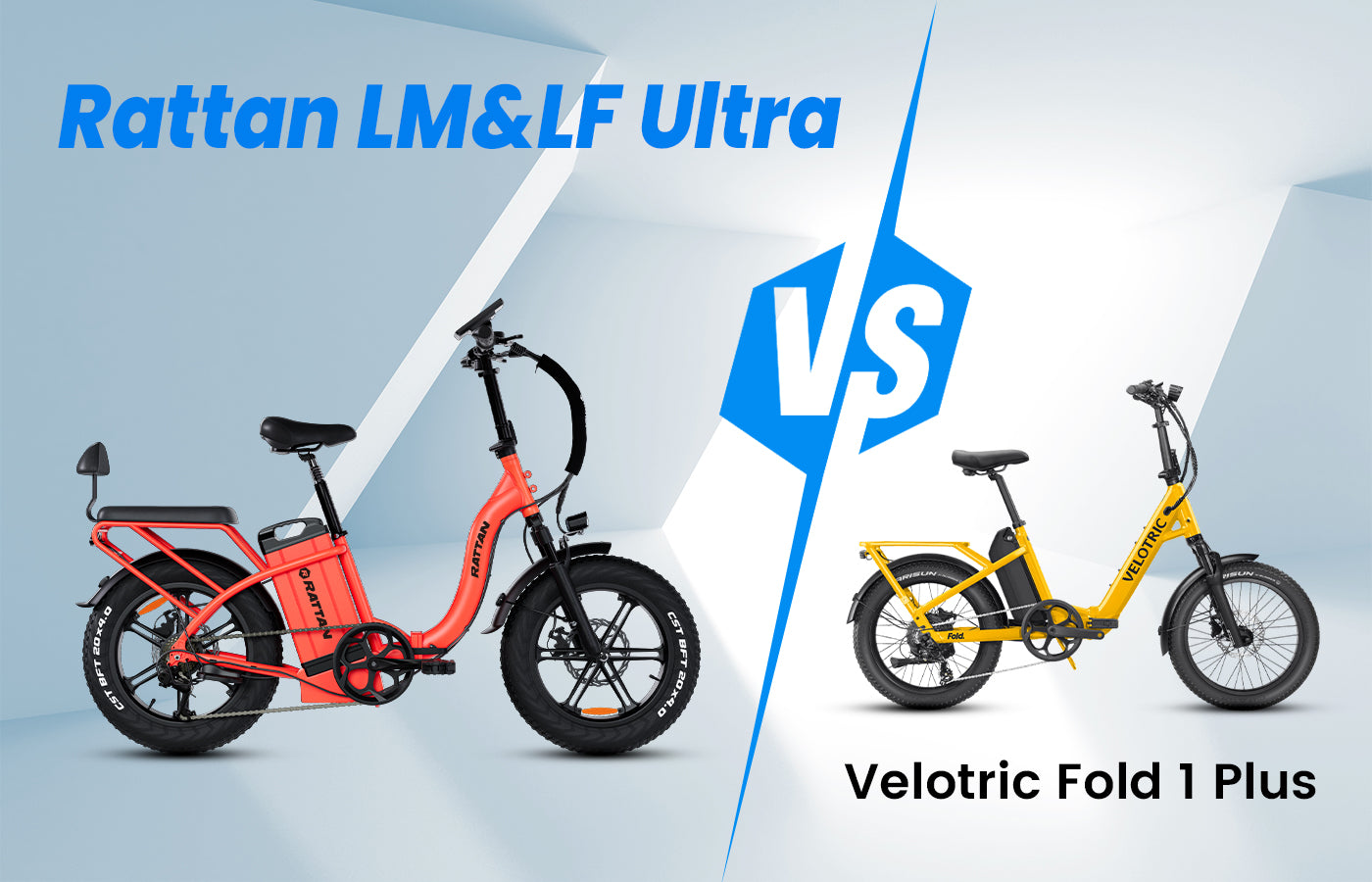 Rattan LM/LF Ultra vs. Velotric Fold 1 Plus: Which Premium Folding E-Bike Truly Delivers?