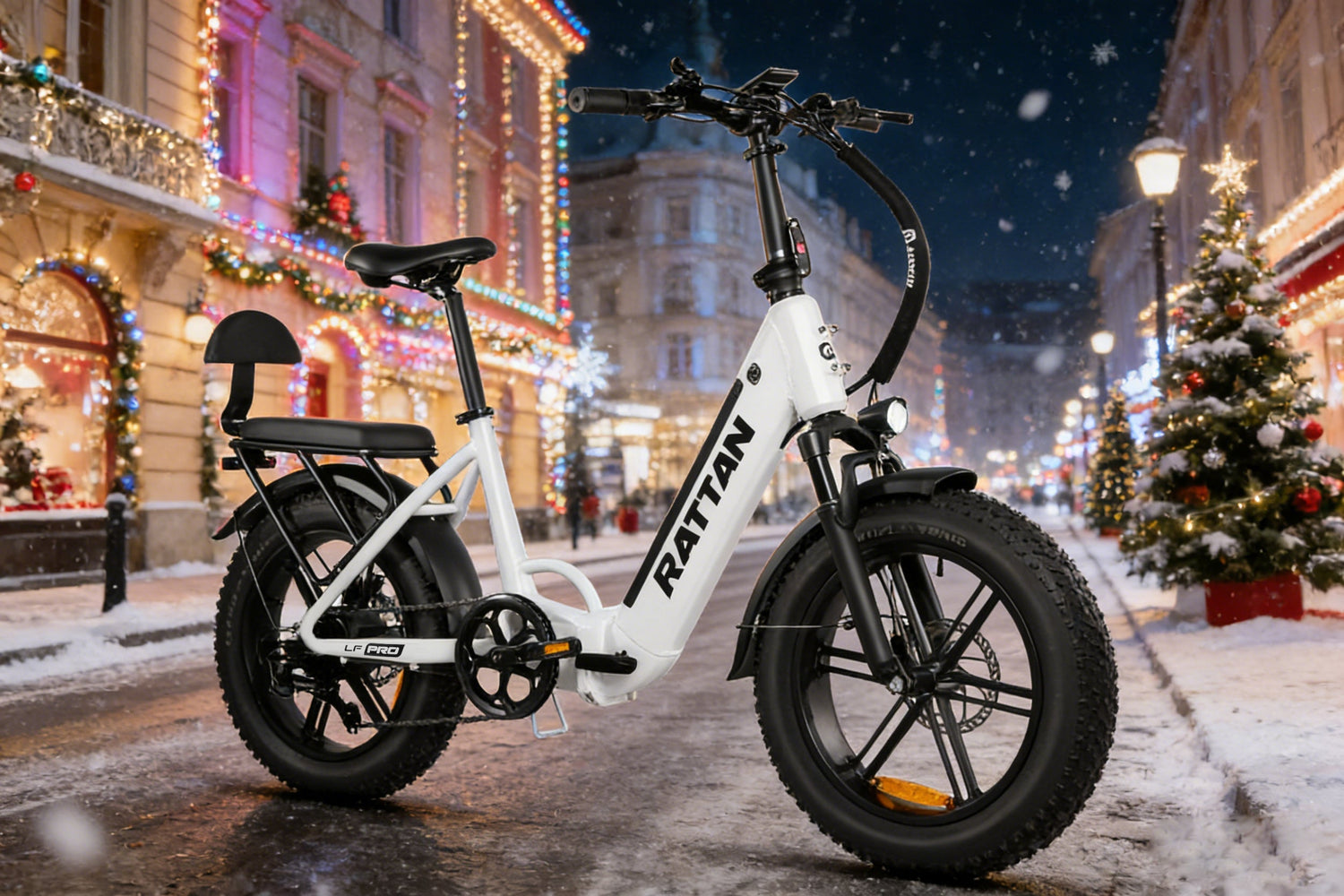 Riding Into the Holidays: Celebrate Christmas with a Rattan E-Bike