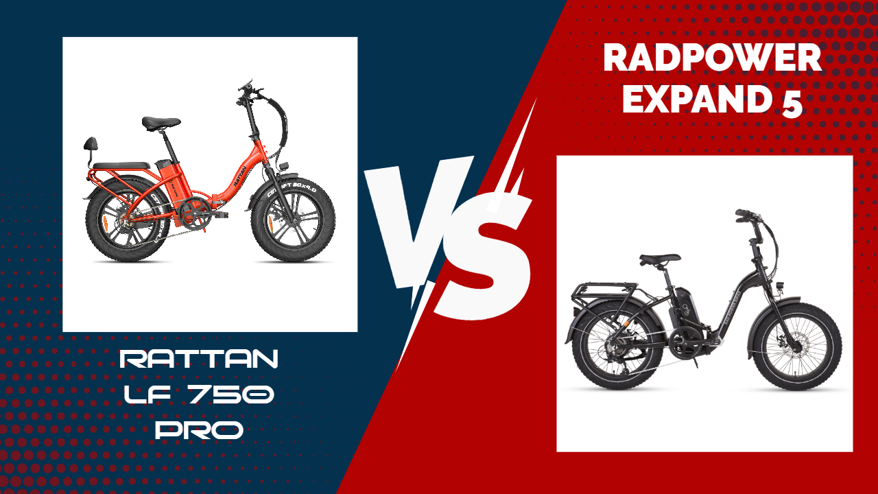 LF 750 PRO VS. RadExpand 5: Which one is the best entry-level e-bike?