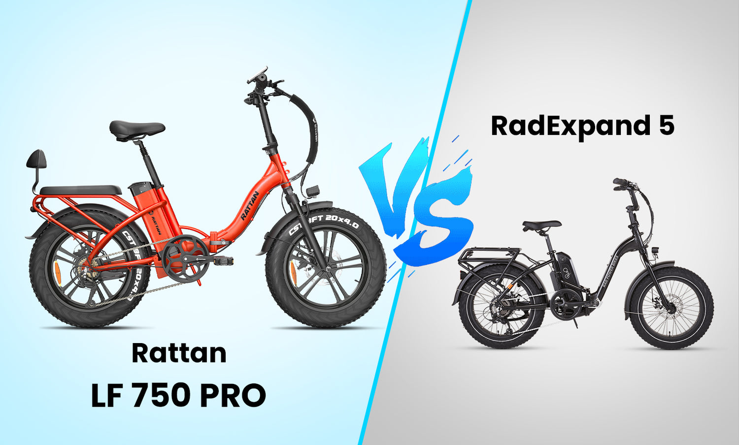 LF 750 PRO VS. RadExpand 5: Which one is the best entry-level e-bike?