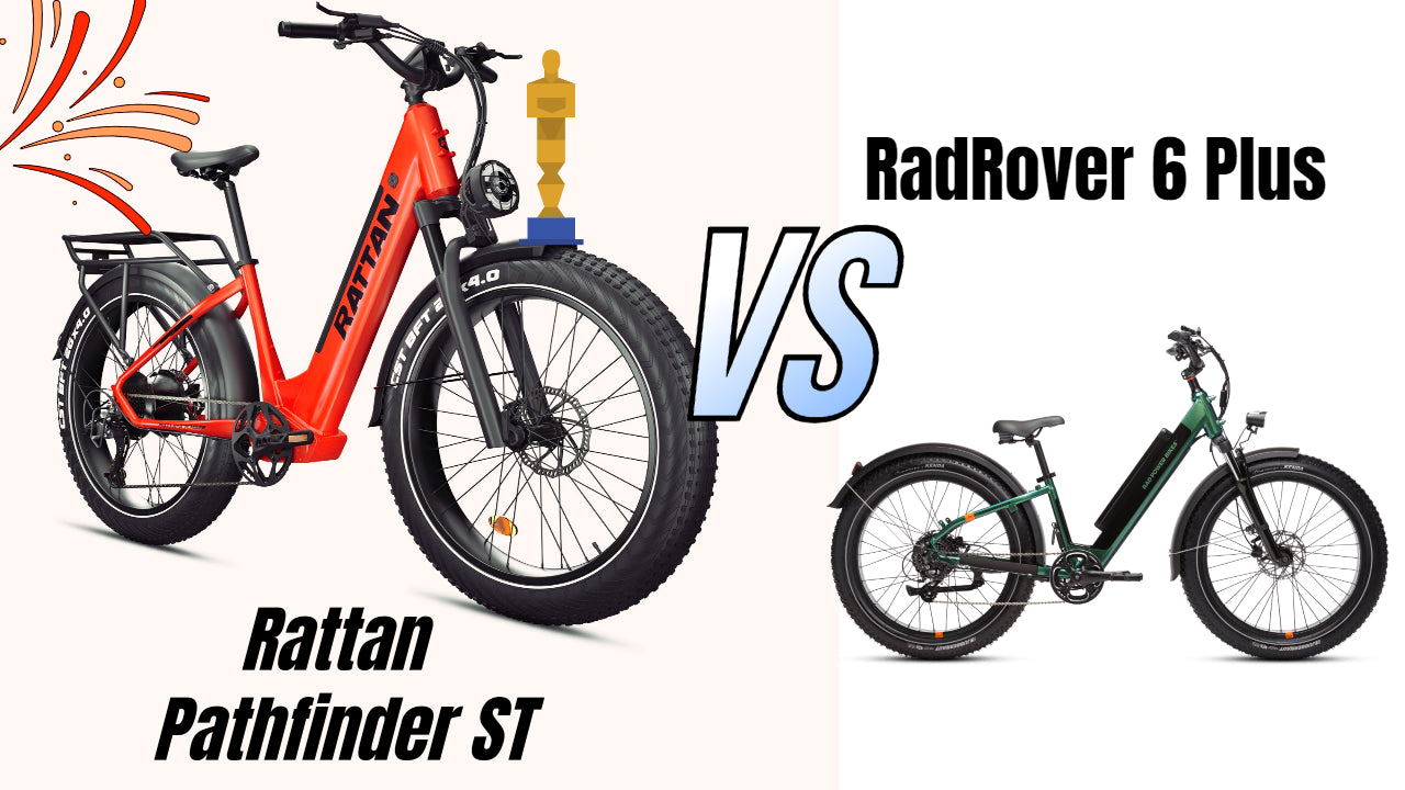 Rattan Pathfinder ST vs RadRover 6 Plus Step-Thru