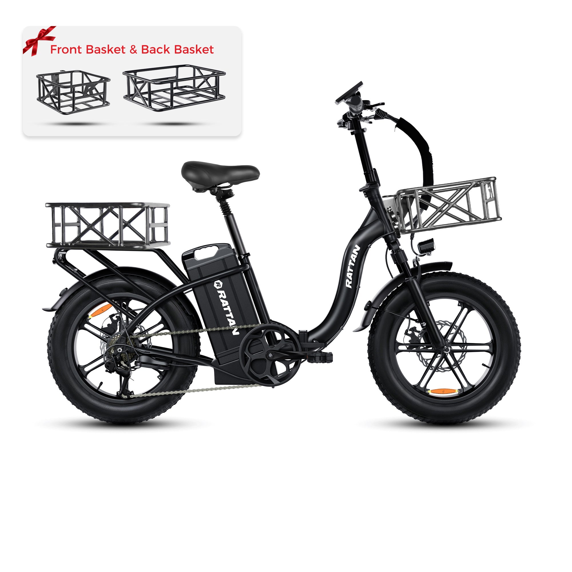 electric bicycle with basket isinwheel M60 All-terrain Bike, 48V 13Ah / Gray The Jetson Rear Bicycle Basket is designed to easily attach to the rear rack of your Jetson electric bike Rattan Foldable Ebikes 40.5AH Removable