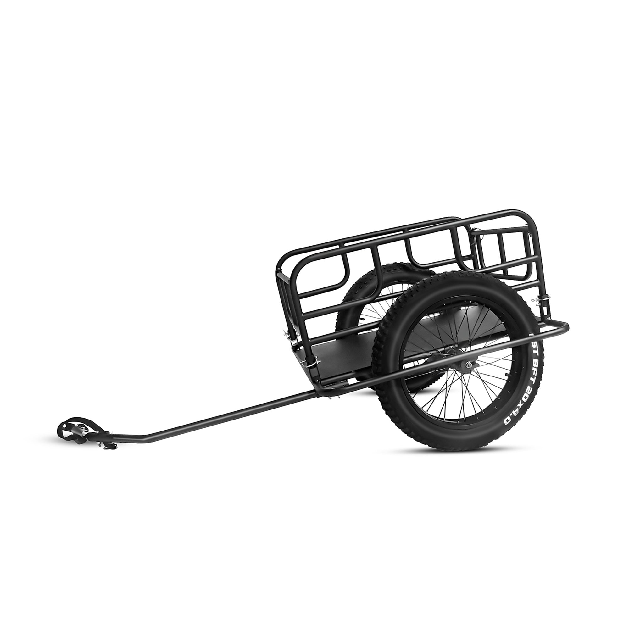 electric trailer for bicycle NA Cycles Trail-Monster Cargo 1060001 hauling machine Birch Grolar AWD Hunting eBike