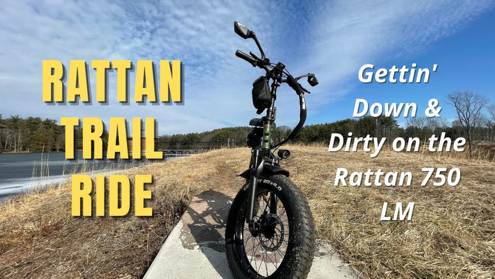 Rattan 750 LM - First Trail Ride - Folding Fat Tire Ebike