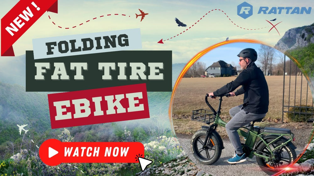 RATTAN LM-750 PRO FOLDING FAT TIRE EBIKE REVIEW