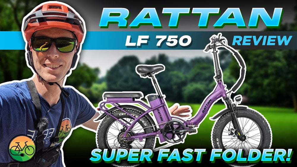 Rattan LF750 Review: The Super Fast Folding Ebike!