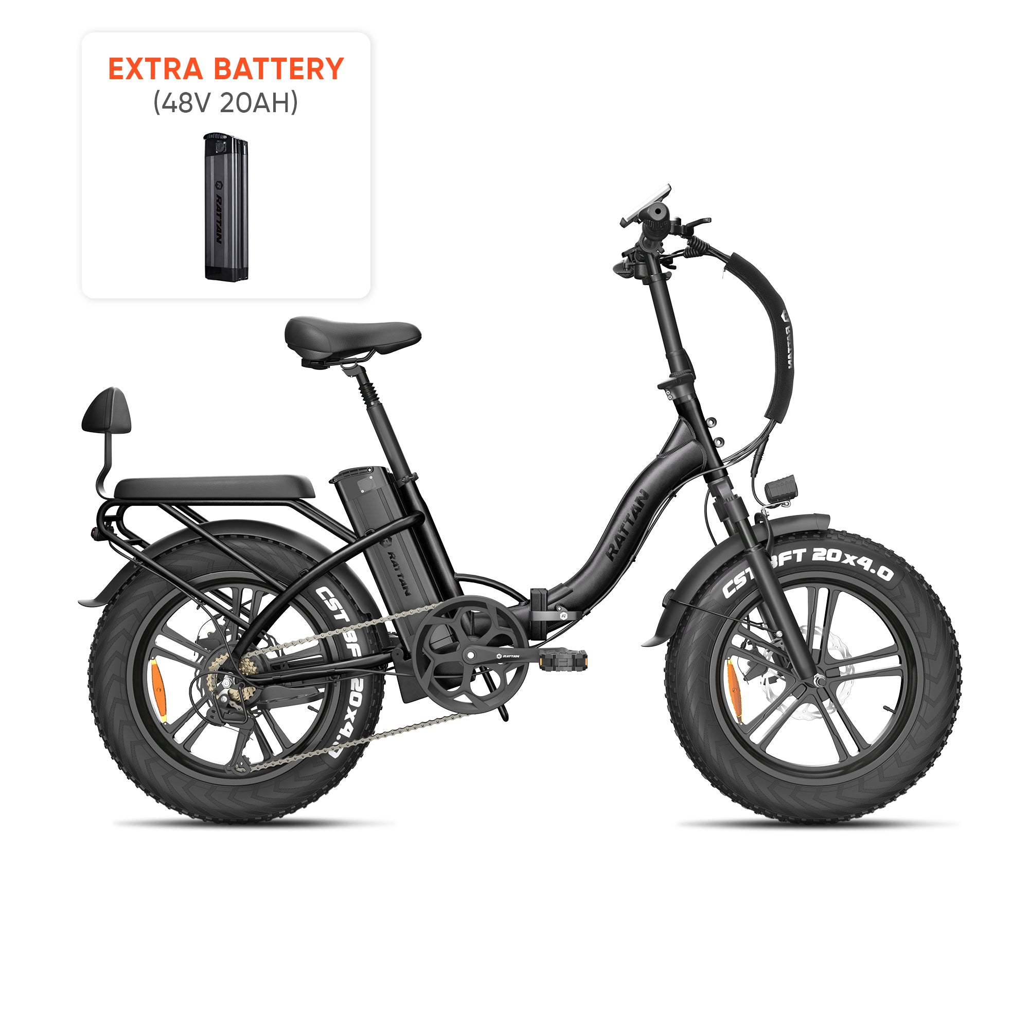 e bike fully 750 wh Rattan LF-750 PRO Fat Tire Bikes For Women, 48v 13ah Battery Electric Bike, Purple