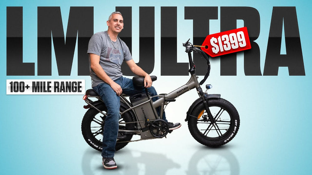 Rattan LM ULTRA - Cheapest Folding LONG RANGE eBike!