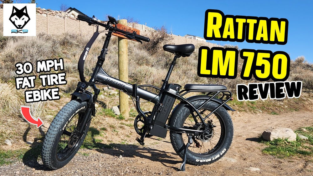 Rattan LM 750W Review: A Speedy, Good-Looking Fat-Tire, Folding E-Bike