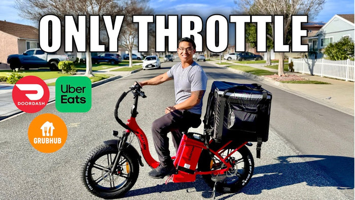 Rattan Foldable Ebikes 40.5AH Removable Battery 20