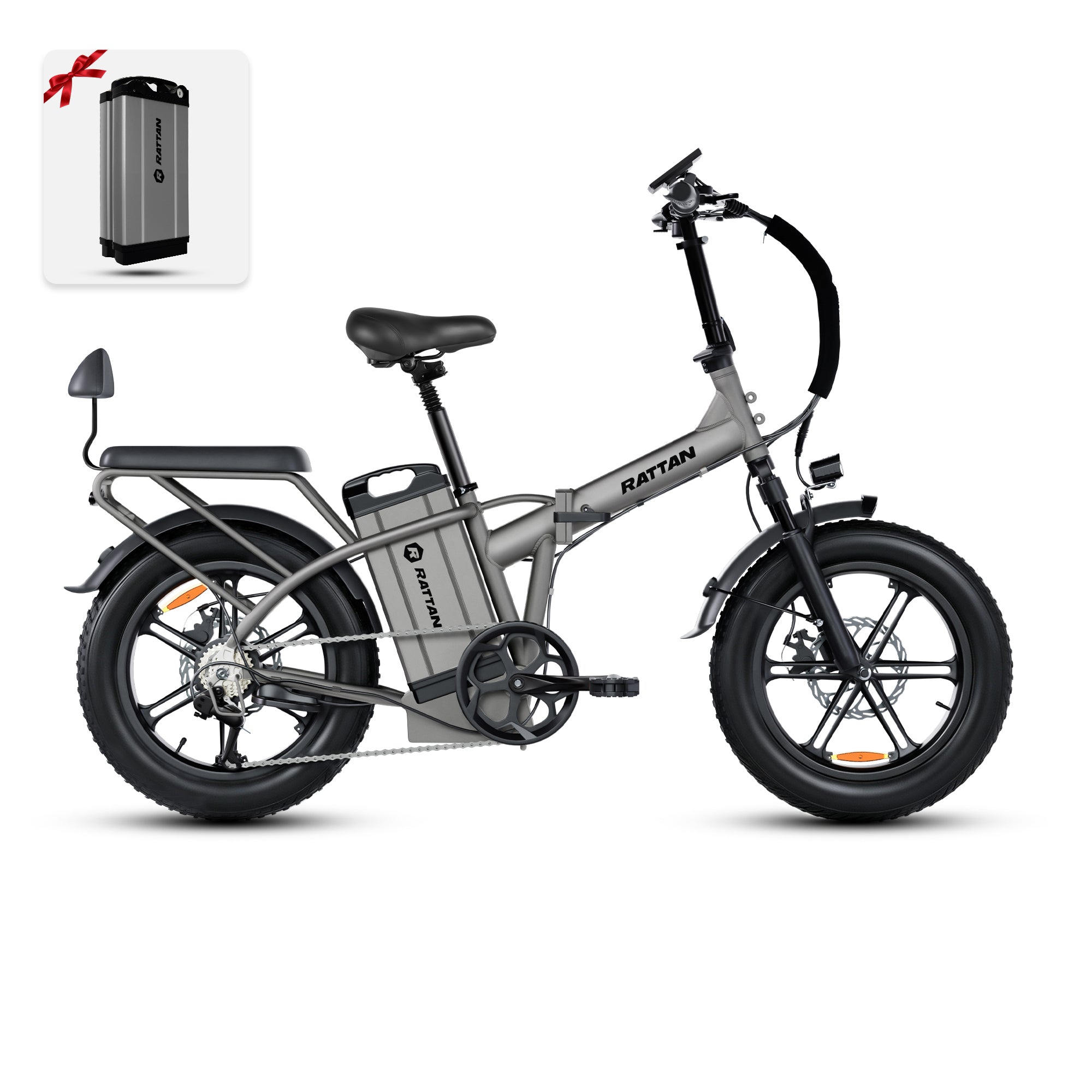 Rattan LM Ultra Foldable Electric Bike 48v 40.5ah 1000W